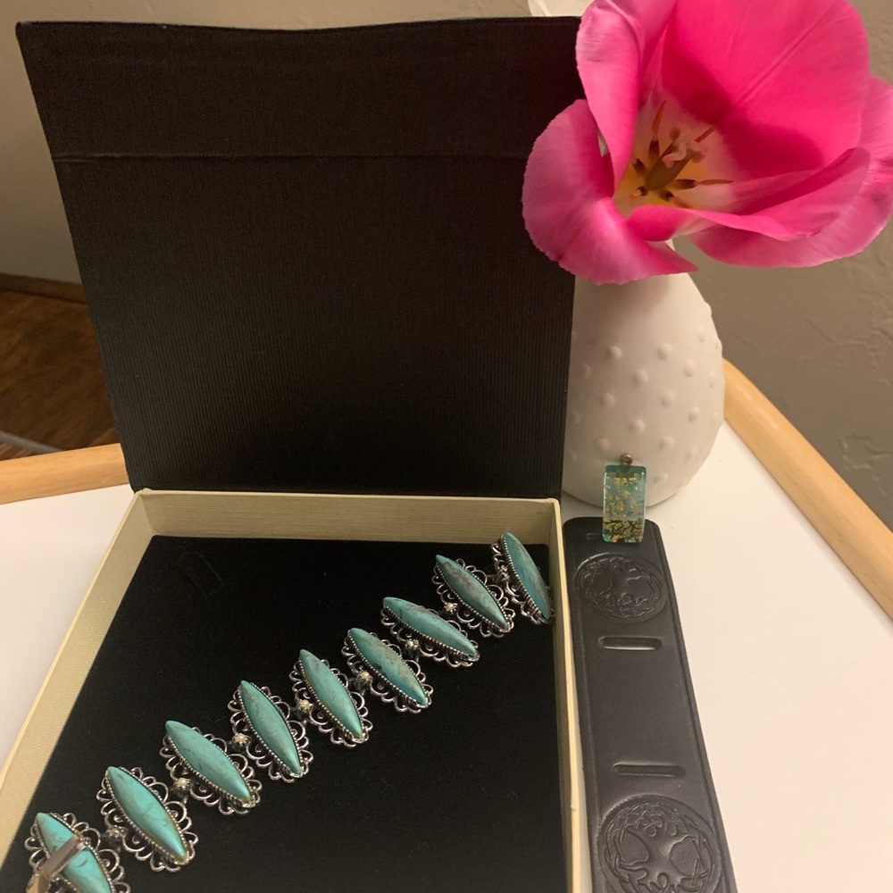 Vintage turquoise bracelet